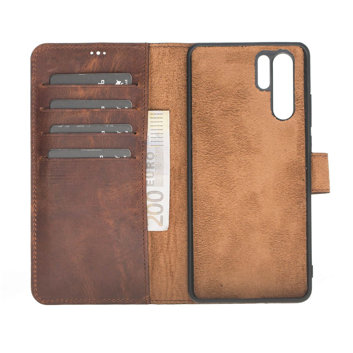 Huawei P30 Leather Wallet Case Allen