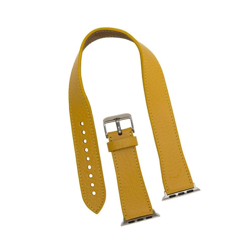 Lancaster Double Tour Classic Apple Watch Leather Straps