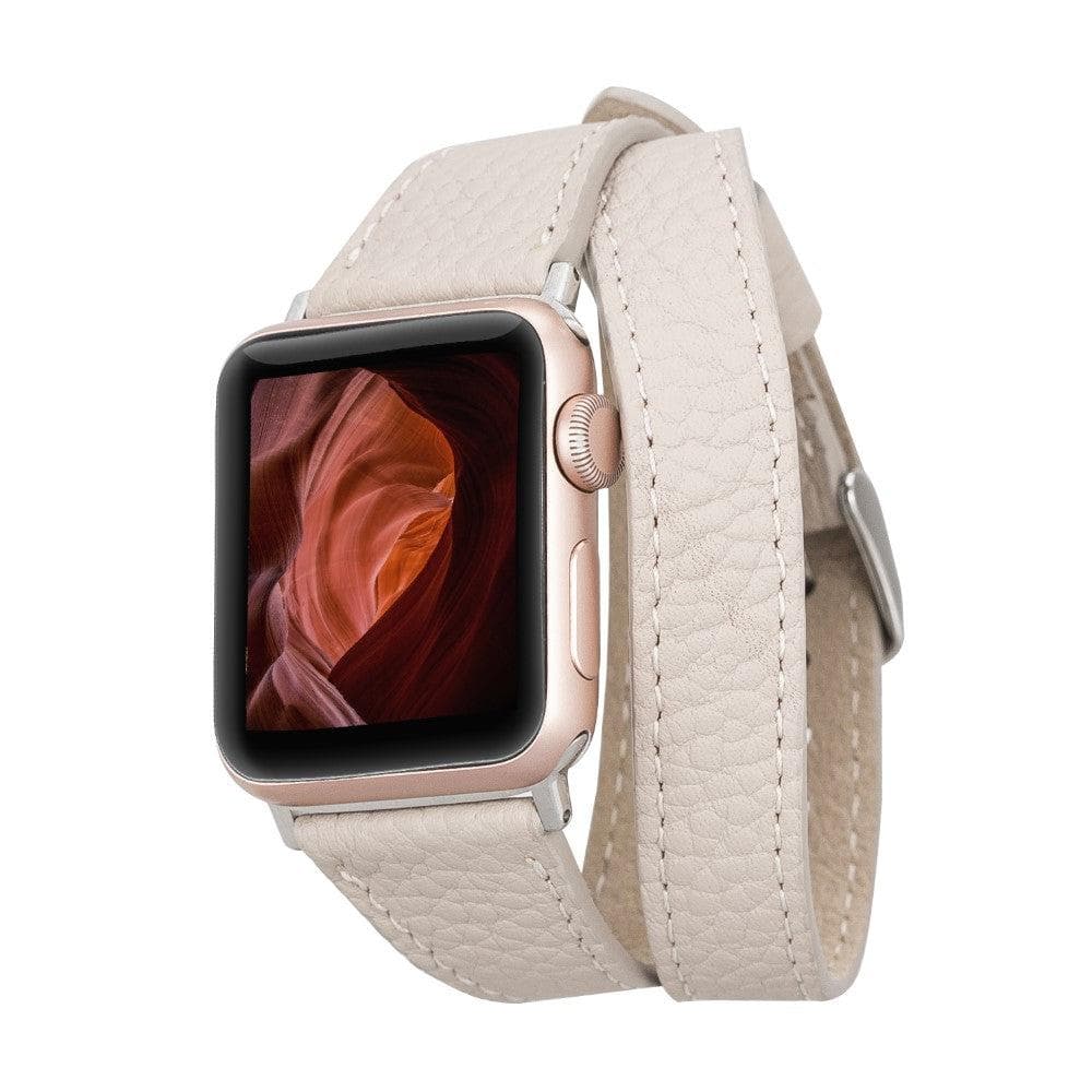 Leeds Double Tour Slim Apple Watch Leather Straps