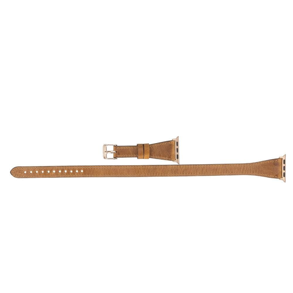 Leeds Double Tour Slim Apple Watch Leather Straps