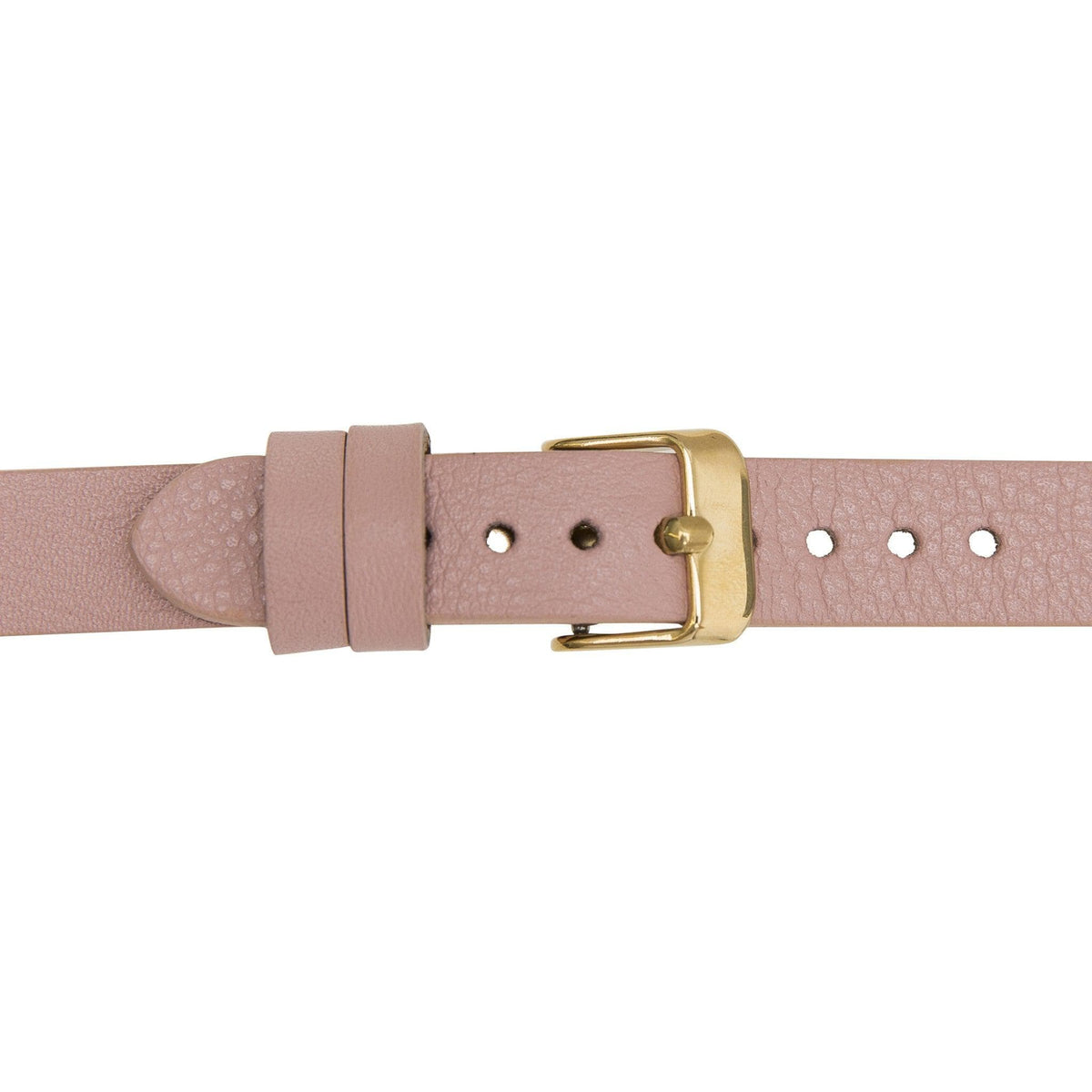 Leeds Double Tour Slim with Rose Gold Bead Apple Watch Leather Straps