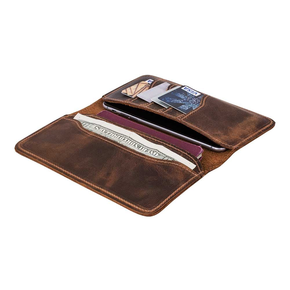 Passport Cover with Leather Wallet