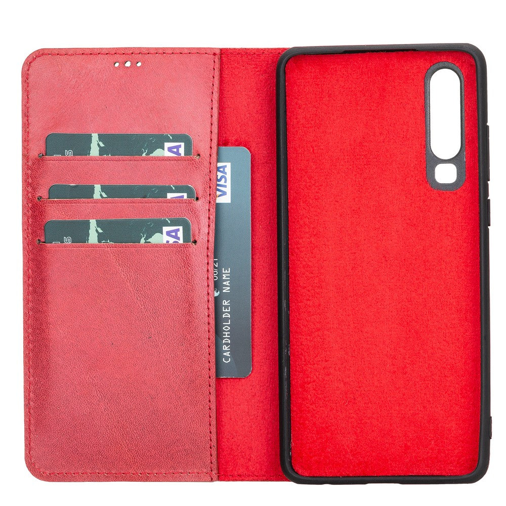 Huawei P30 Leather Wallet Case Allen