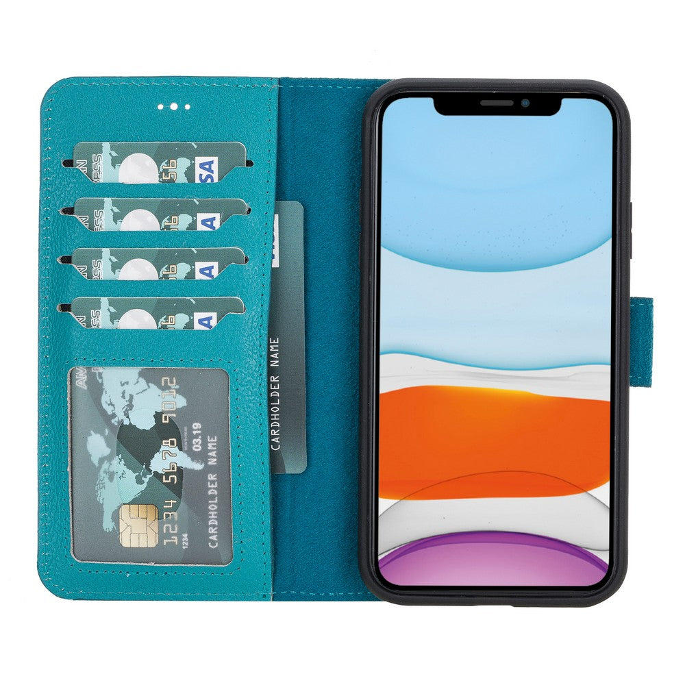 Apple iPhone 11 Series Leather Phone Case with Wallet