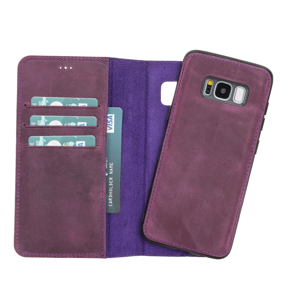 Samsung Galaxy S8 Leather Wallet Case