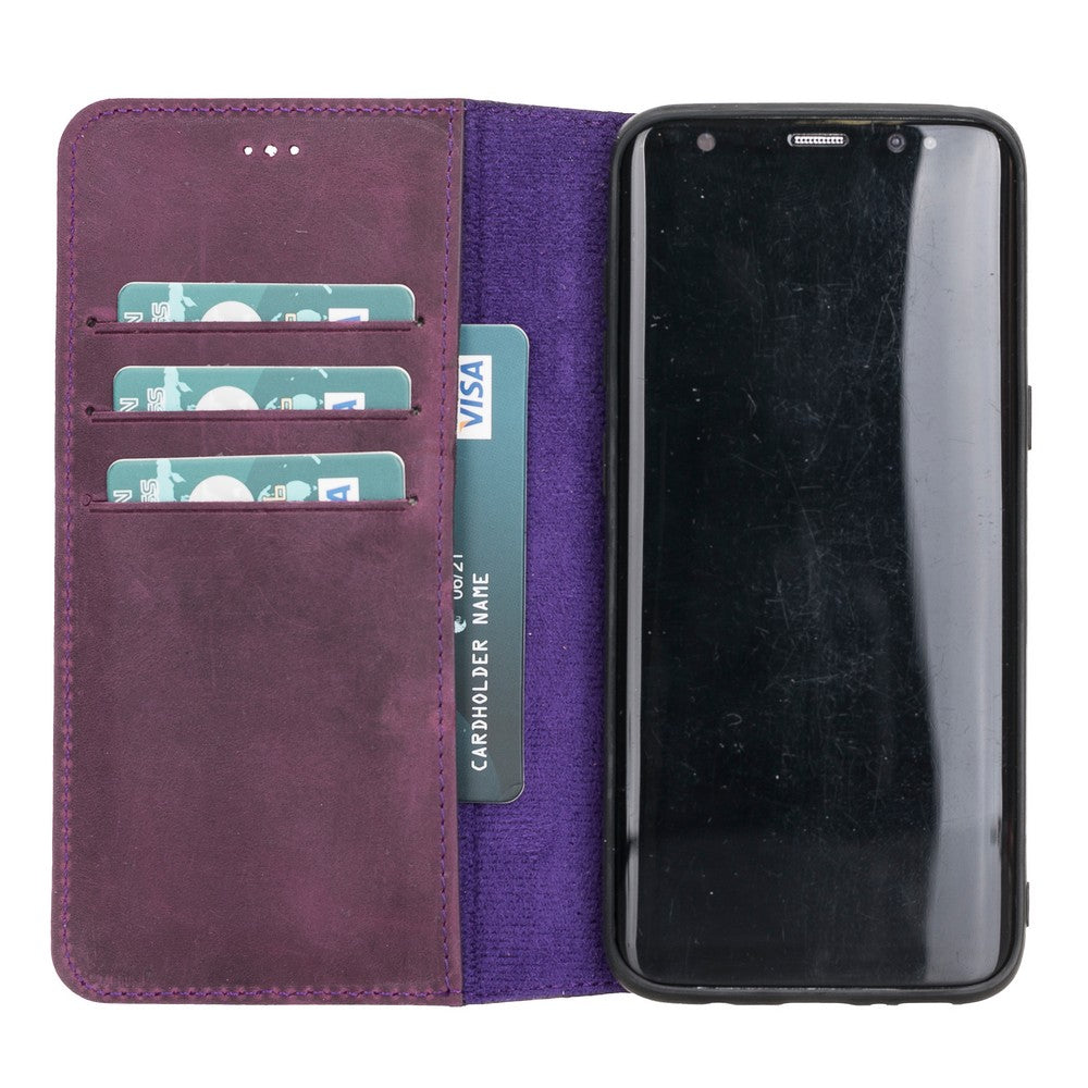 Samsung Galaxy S8 Leather Wallet Case