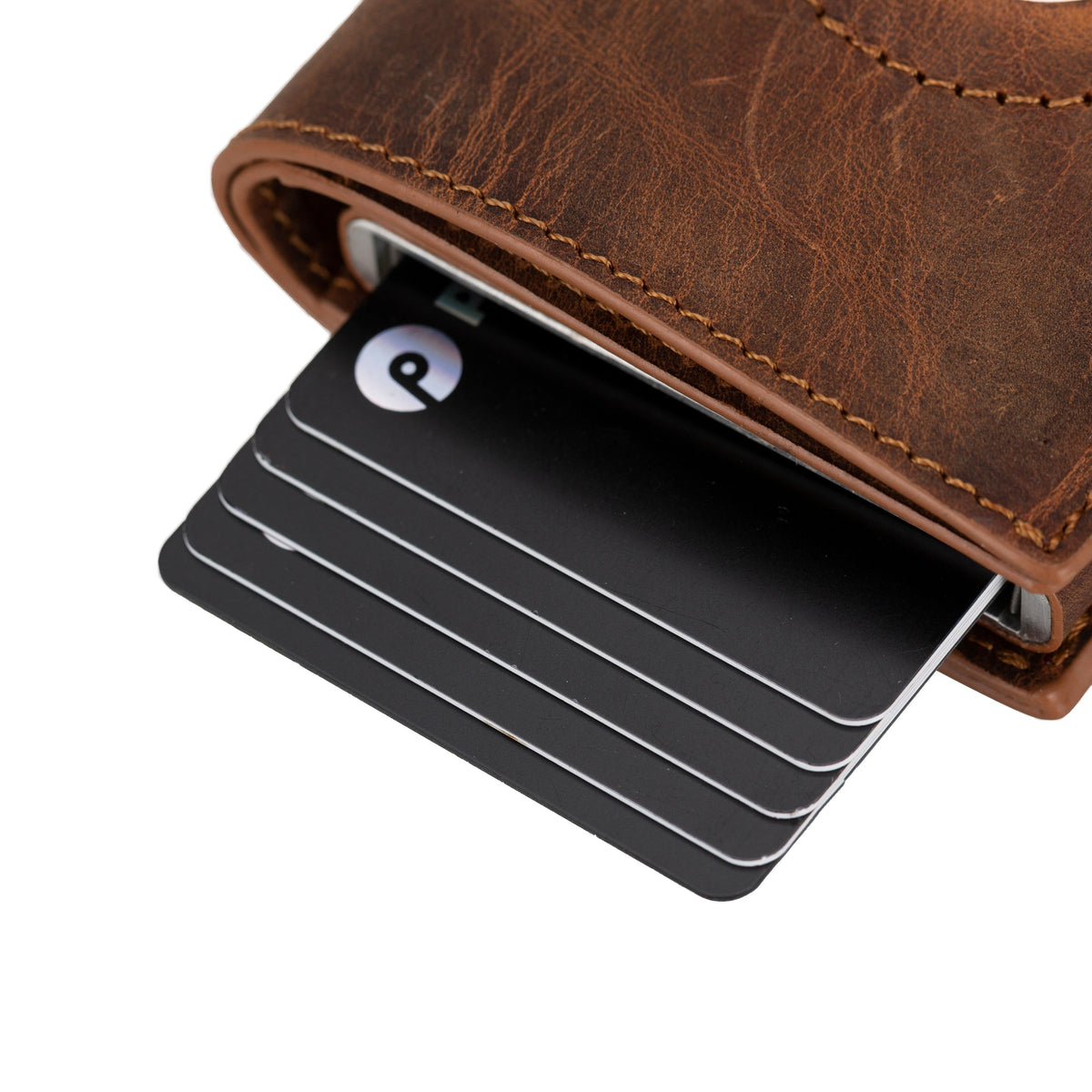 Apple AirTag Leather Wallet Palertag