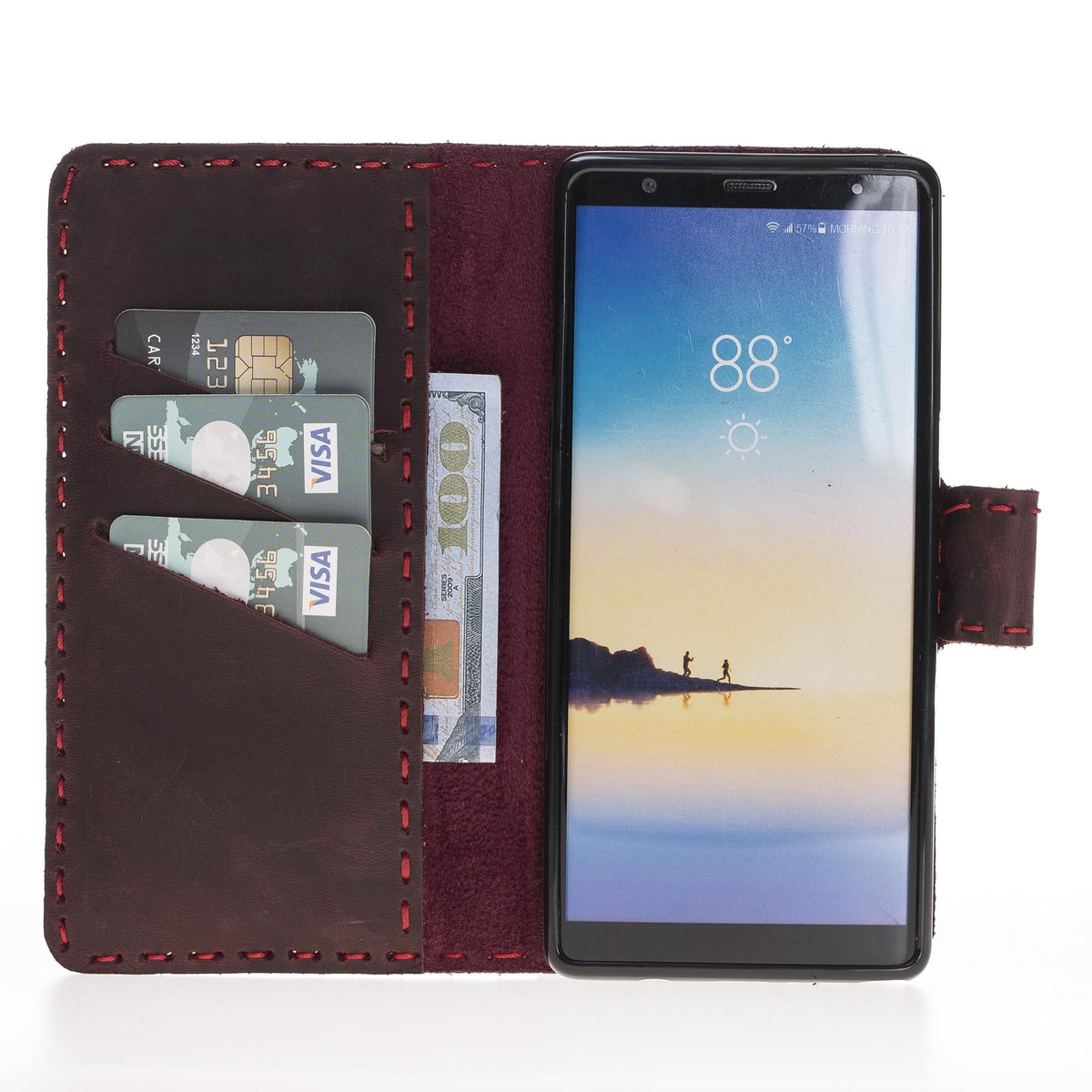 Samsung Galaxy Note 8 Leather Wallet Case