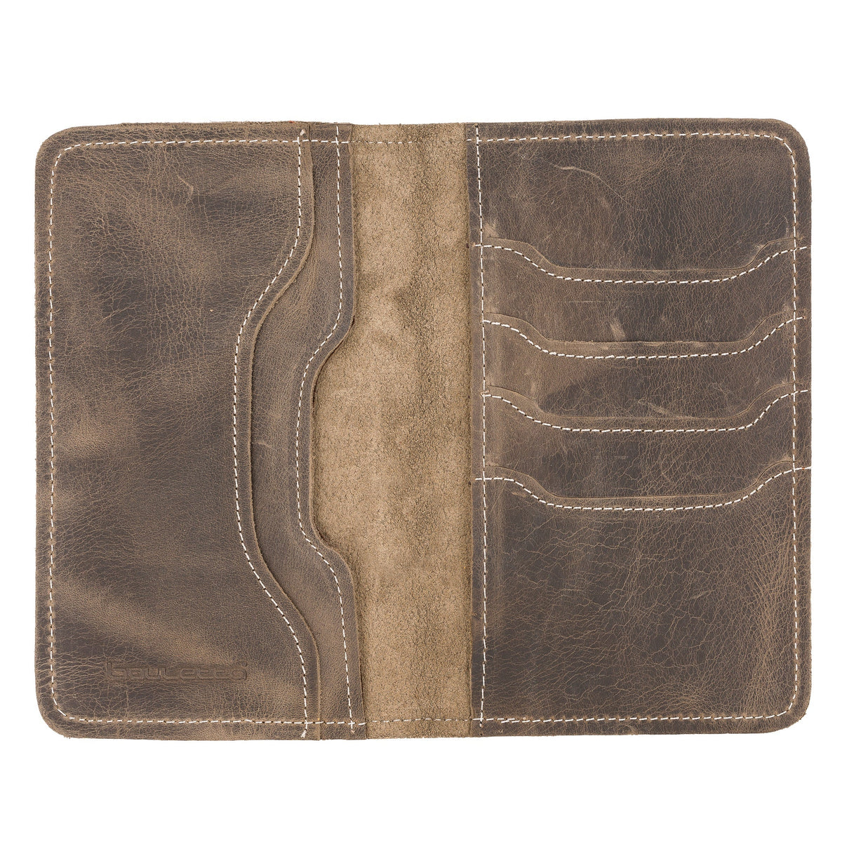 Passport Cover with Leather Wallet