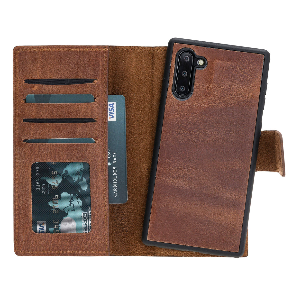 Samsung Galaxy Note 10 Leather Wallet Case Liluri