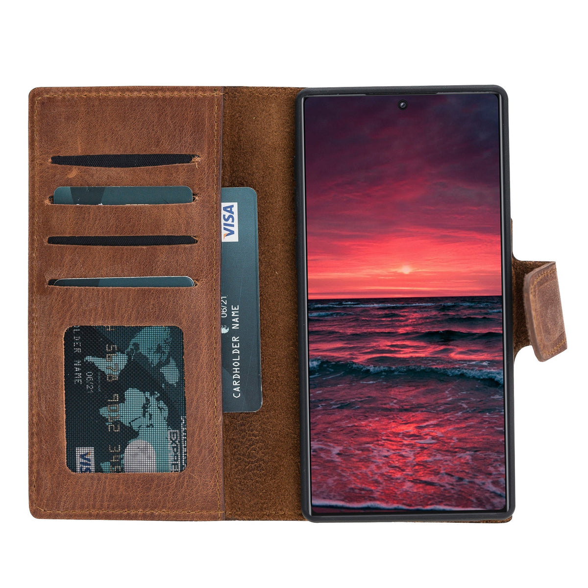 Samsung Galaxy Note 10 Leather Wallet Case Liluri