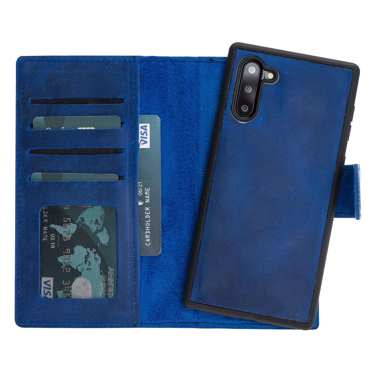 Samsung Galaxy Note 10 Leather Wallet Case Liluri