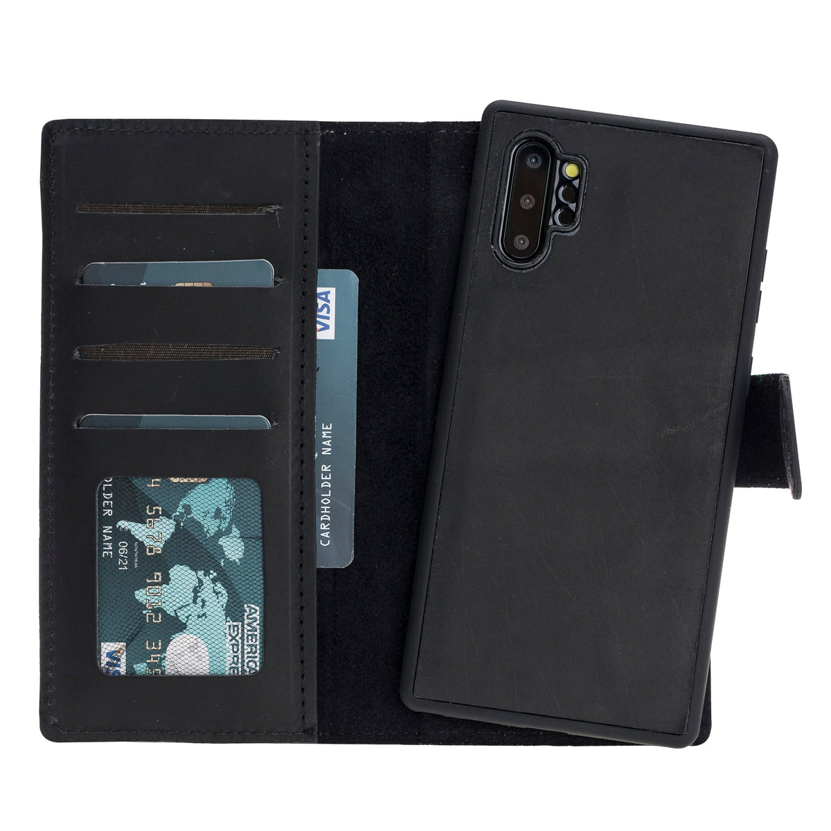 Samsung Galaxy Note 10 Leather Wallet Case Liluri