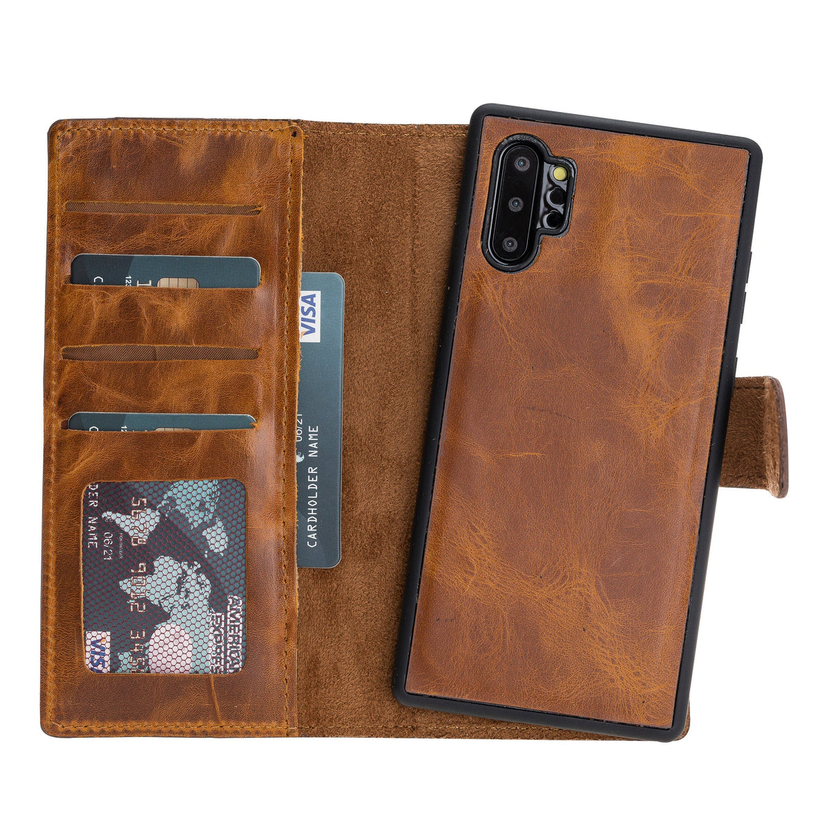 Samsung Galaxy Note 10 Leather Wallet Case Liluri