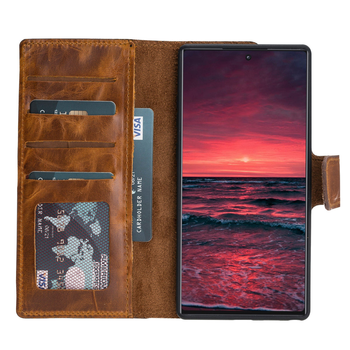 Samsung Galaxy Note 10 Leather Wallet Case Liluri