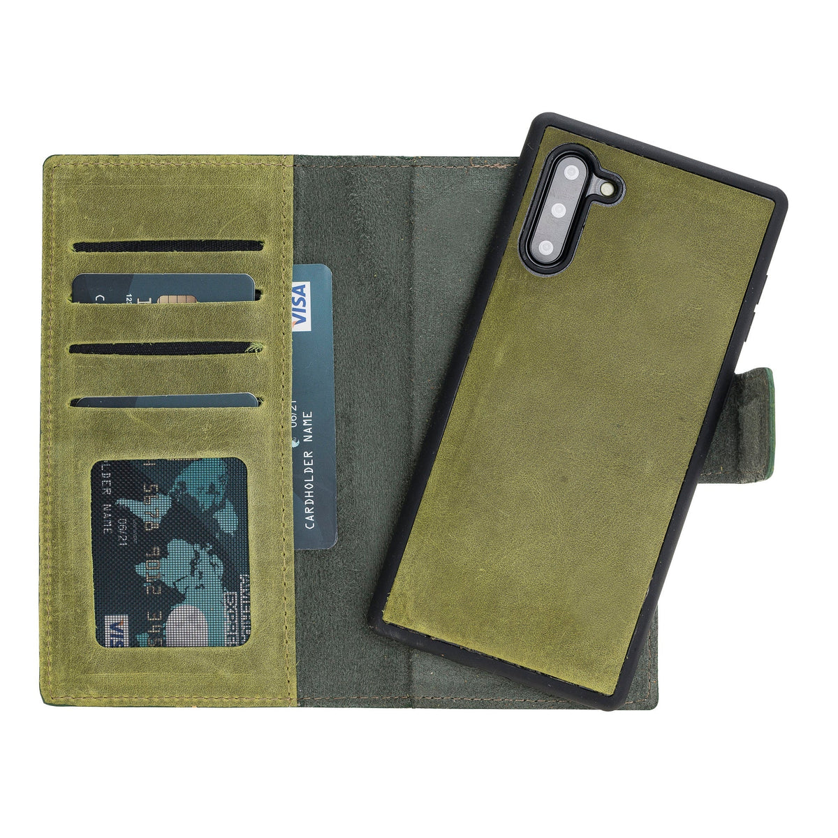 Samsung Galaxy Note 10 Leather Wallet Case Liluri