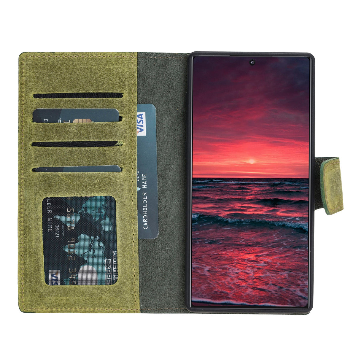 Samsung Galaxy Note 10 Leather Wallet Case Liluri