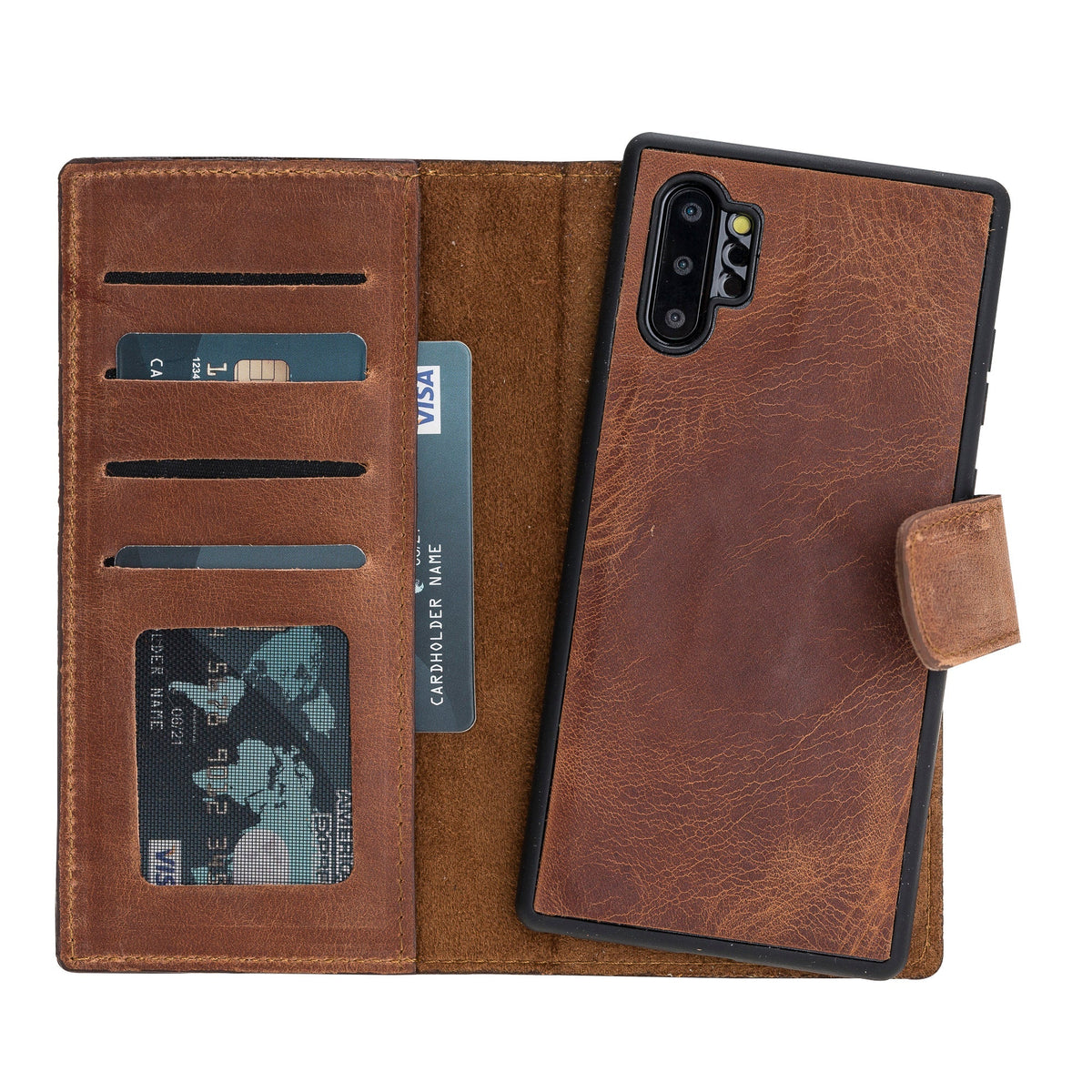 Samsung Galaxy Note 10 Leather Wallet Case Liluri