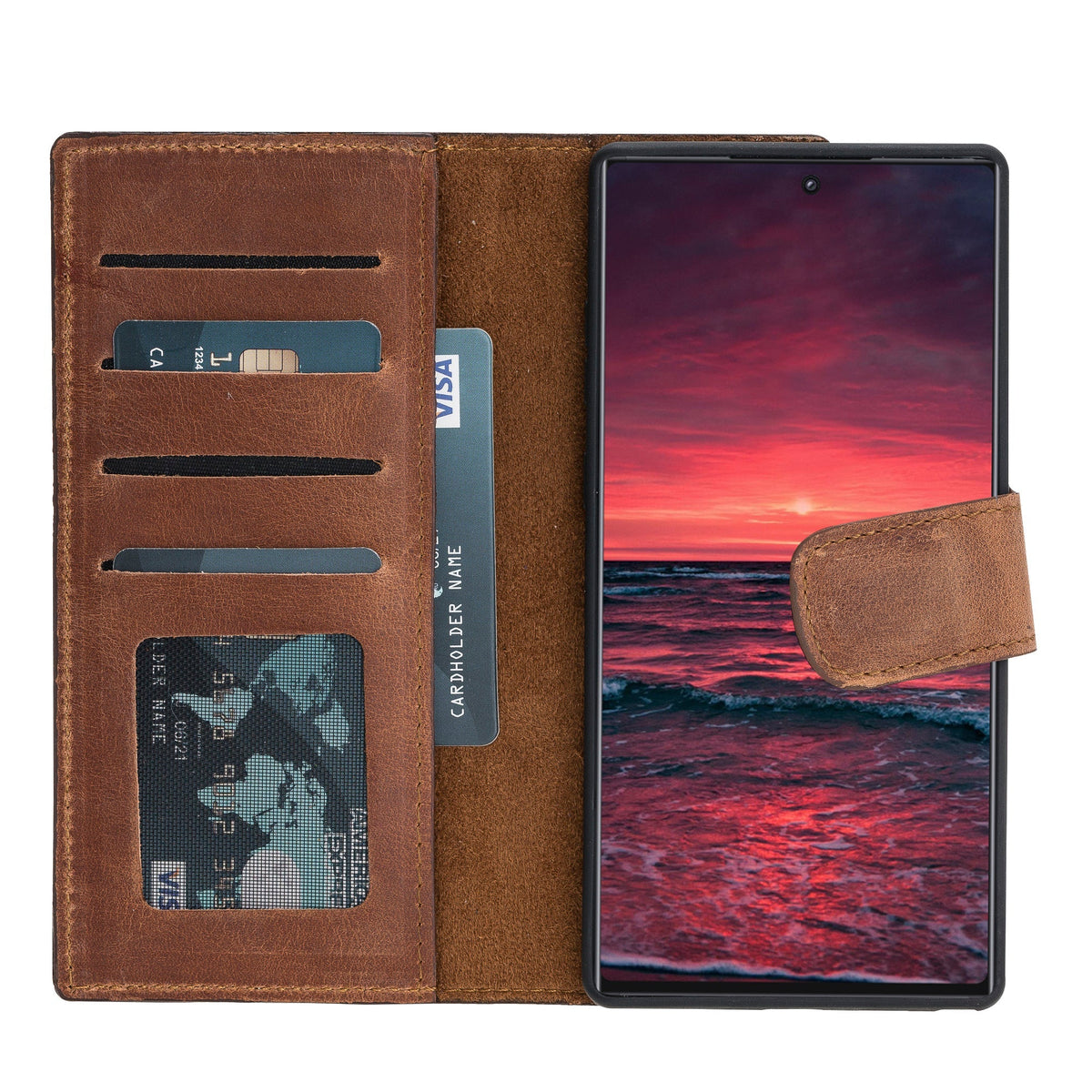 Samsung Galaxy Note 10 Leather Wallet Case Liluri