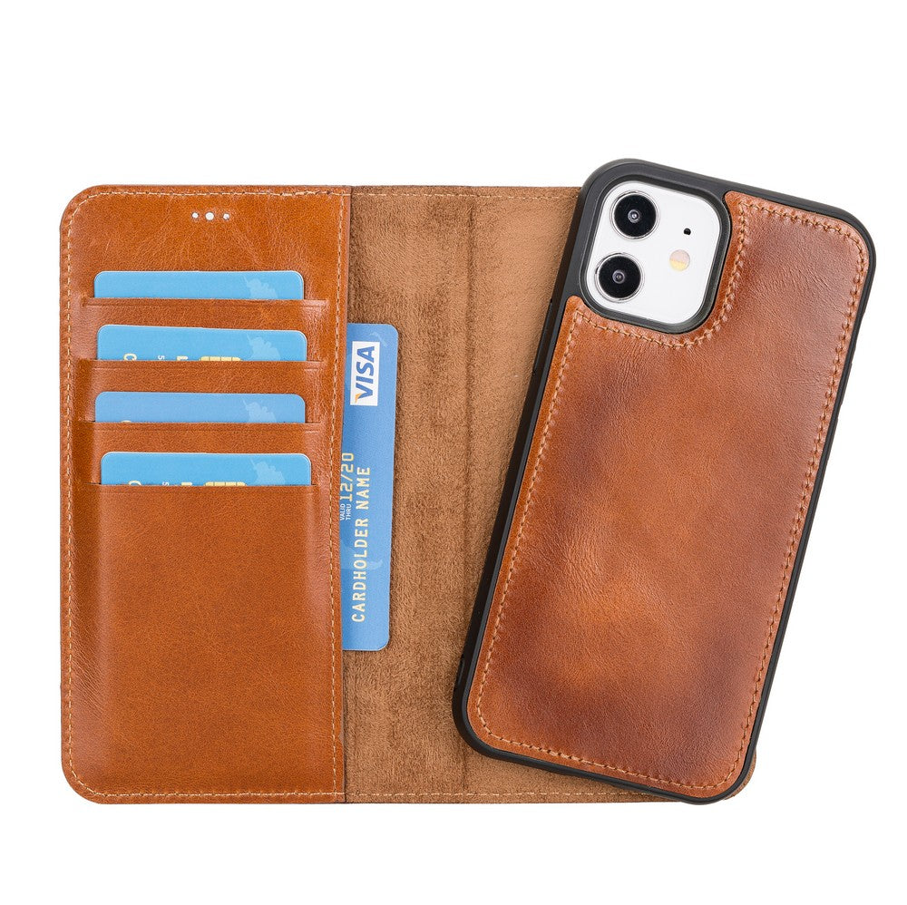 Apple iPhone 12 Series Leather Wallet Case