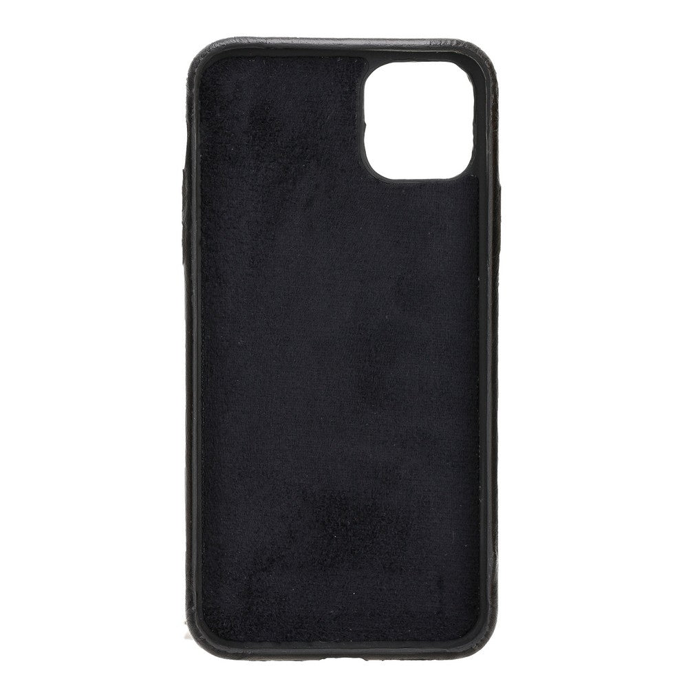 Apple iPhone 11 Series Leather Back Cover Rock