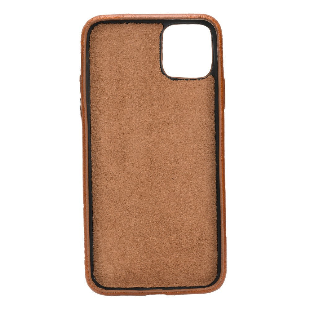 Apple iPhone 11 Series Leather Back Cover Rock