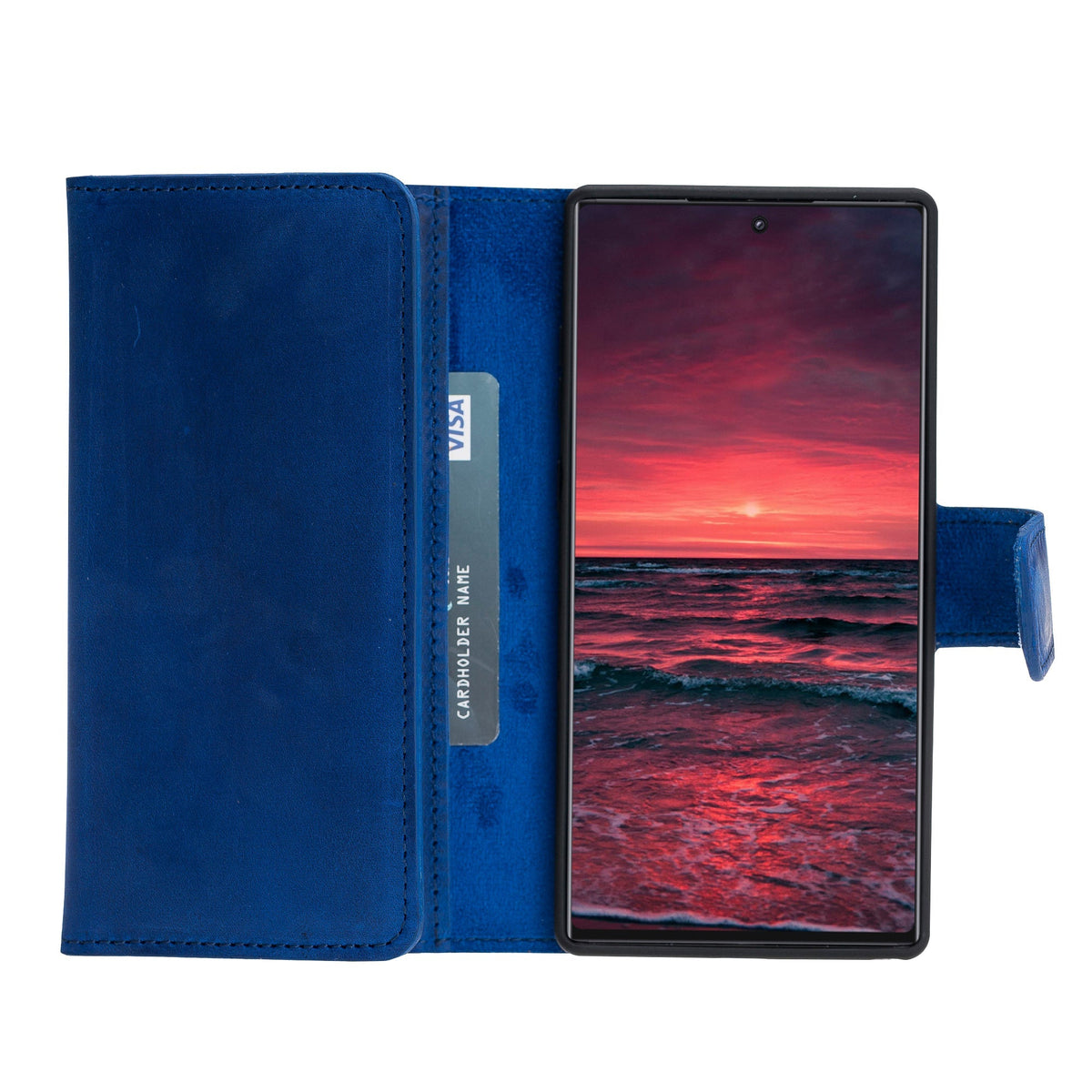 Samsung Galaxy Note 10 Leather Wallet Case Santa