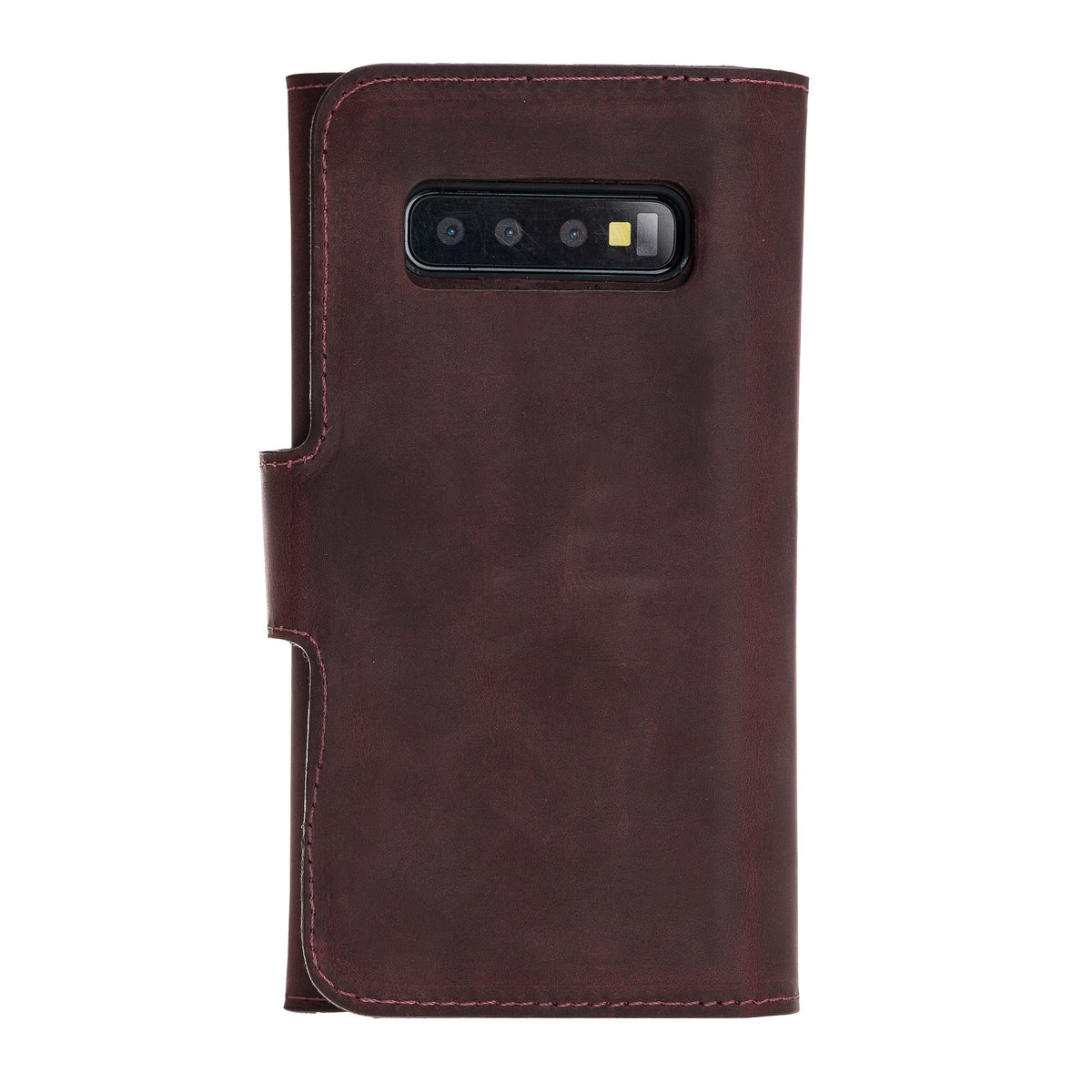 Samsung Galaxy S10 Leather Wallet Case Santa