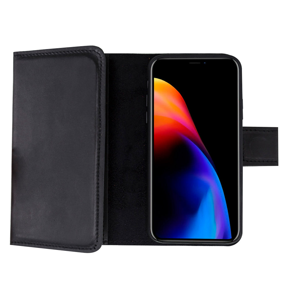 Apple iPhone XR Series Leather Wallet Case Santa