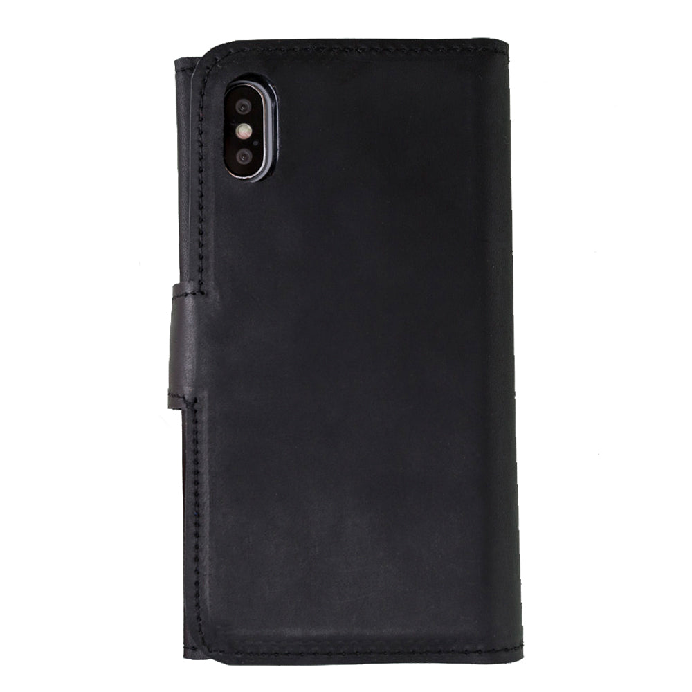 Apple iPhone XS Max Series Leather Wallet Case Santa