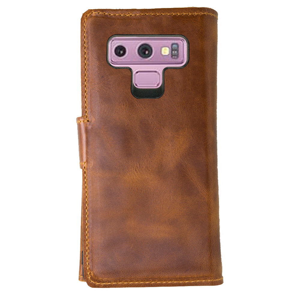 Samsung Galaxy Note 9 Leather Wallet Case Santa