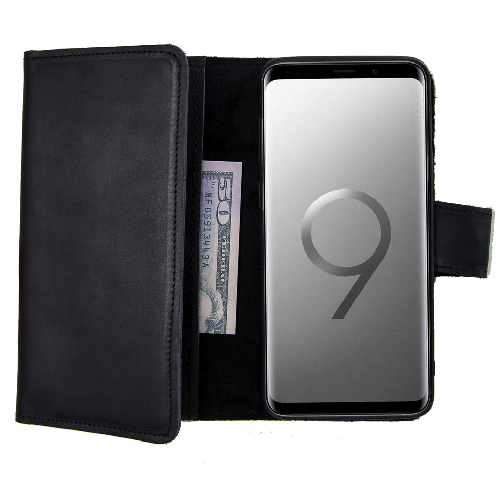 Samsung Galaxy Note 9 Leather Wallet Case Santa