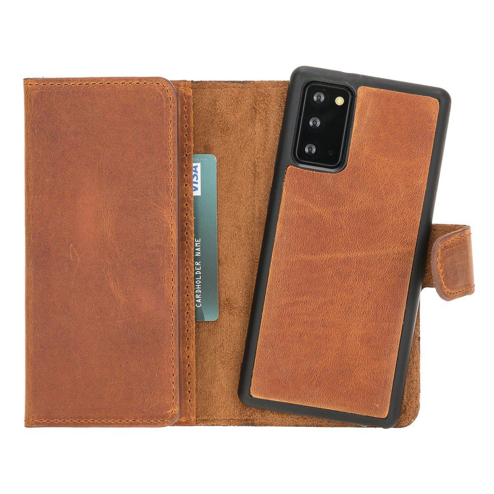 Samsung Galaxy Note 20 Leather Wallet Case Santa