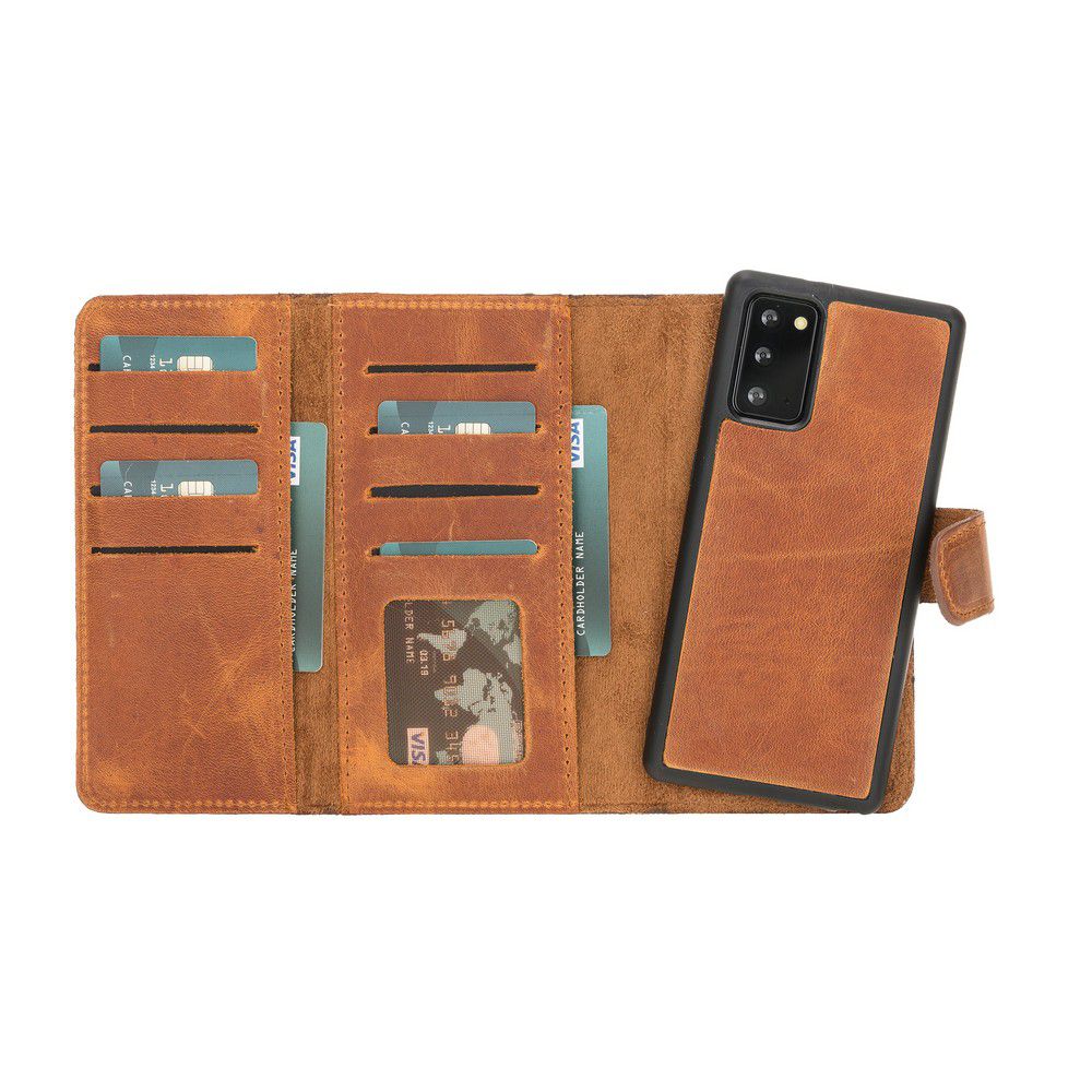 Samsung Galaxy Note 20 Leather Wallet Case Santa