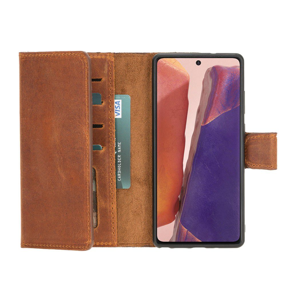 Samsung Galaxy Note 20 Leather Wallet Case Santa