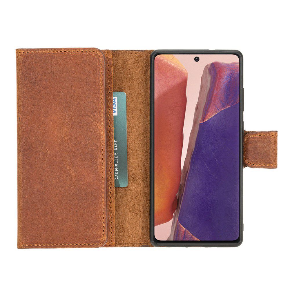 Samsung Galaxy Note 20 Leather Wallet Case Santa