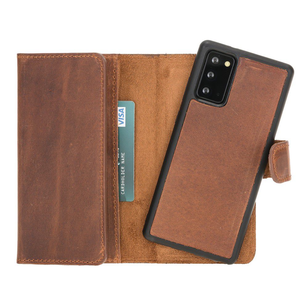 Samsung Galaxy Note 20 Leather Wallet Case Santa