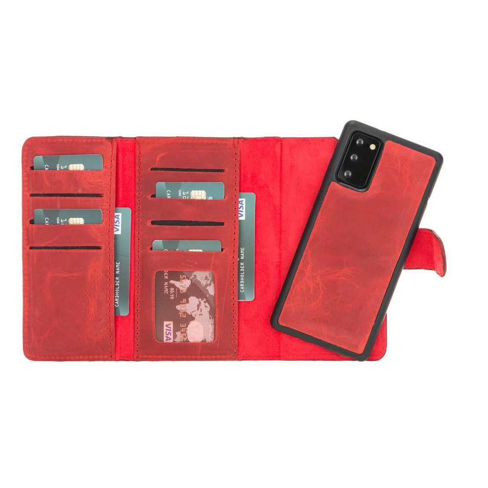 Samsung Galaxy Note 20 Leather Wallet Case Santa