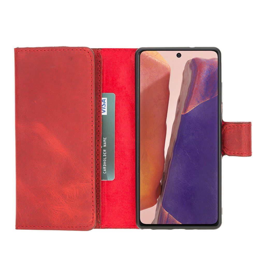 Samsung Galaxy Note 20 Leather Wallet Case Santa