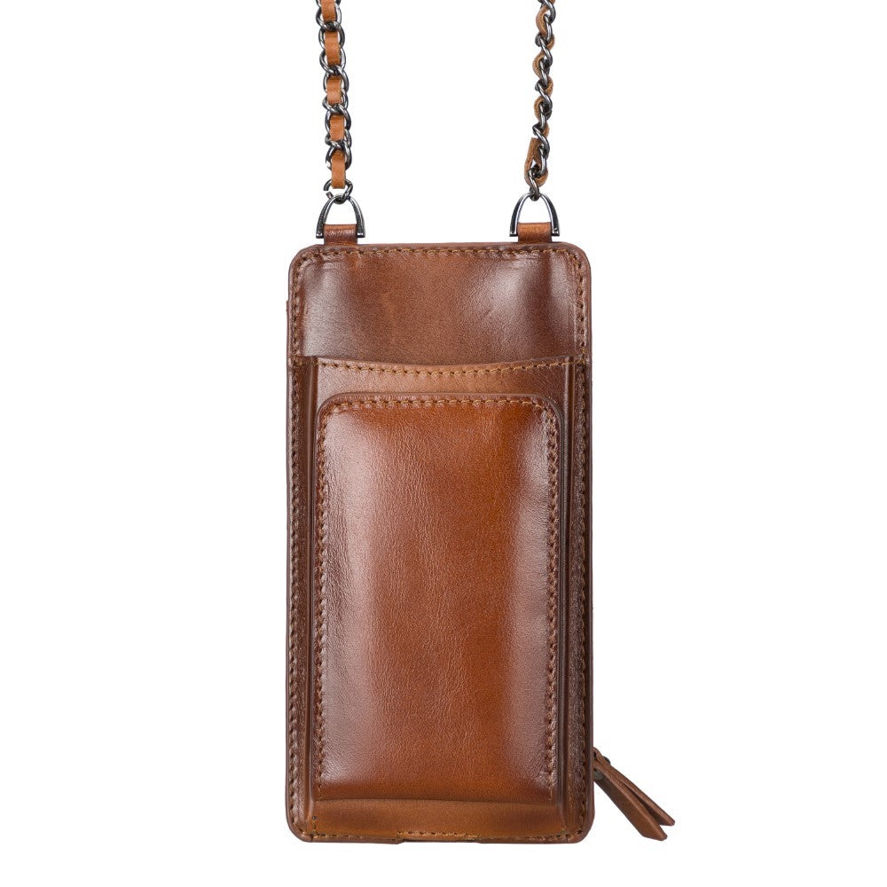 Reina 6.9 inch Leather Wallet with Strap