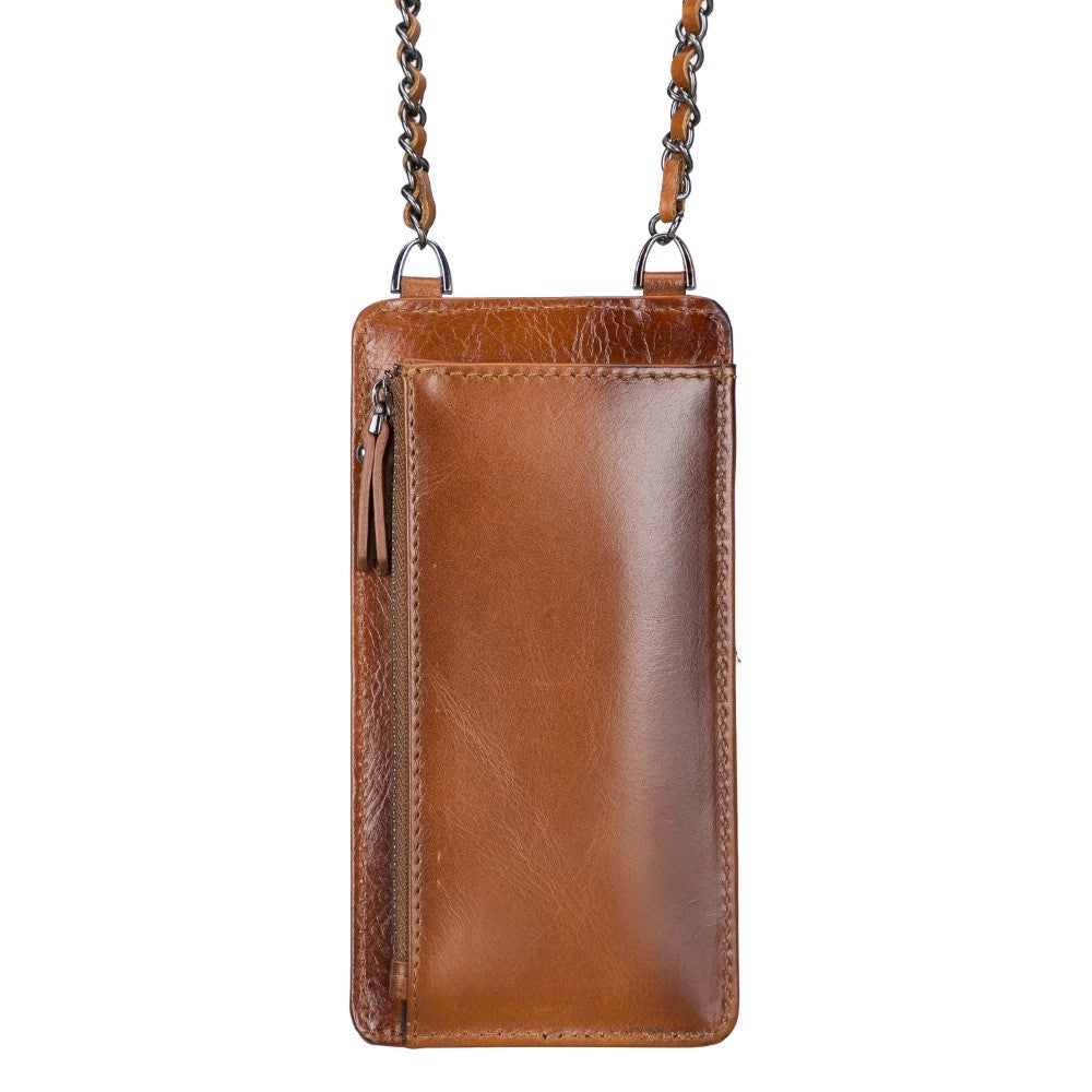 Reina 6.9 inch Leather Wallet with Strap