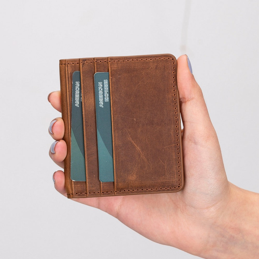 Robin Leather Card Holder Wallet