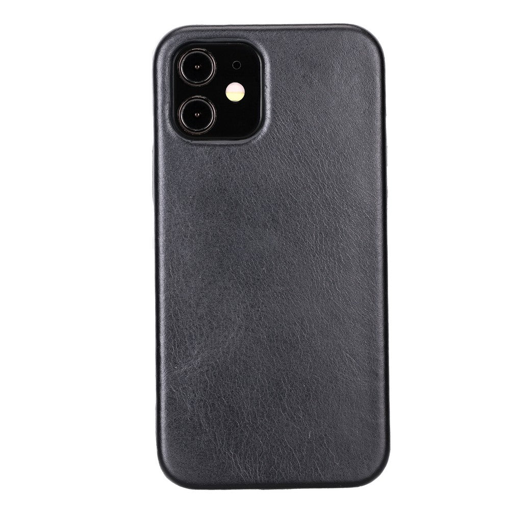 Apple iPhone 12 Series Leather Back Cover Rock