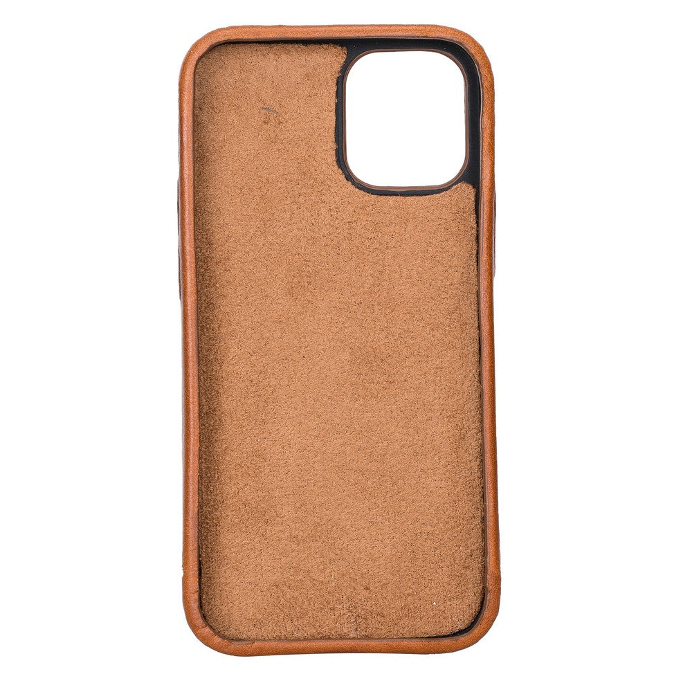 Apple iPhone 12 Series Leather Back Cover Rock