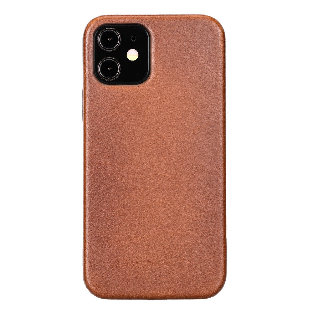 Apple iPhone 12 Series Leather Back Cover Rock