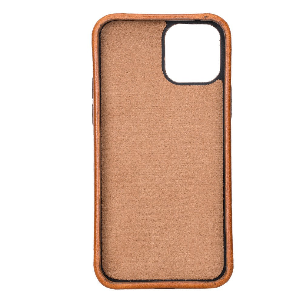 Apple iPhone 12 Series Leather Back Cover Rock