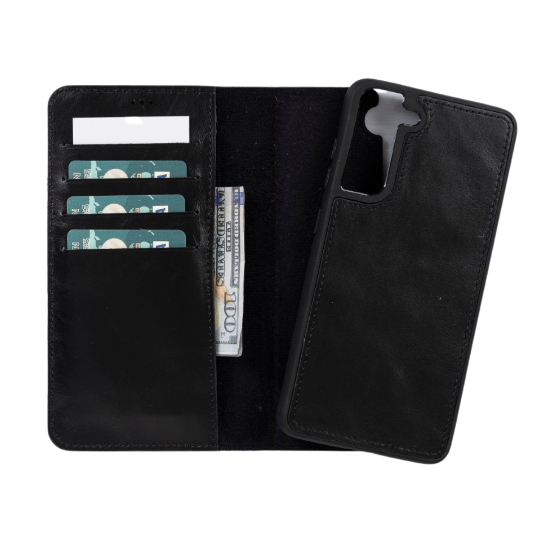 Samsung Galaxy S21 Leather Wallet Case