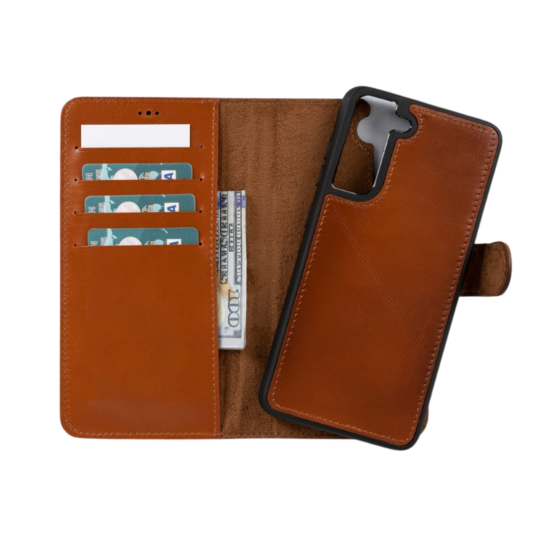 Samsung Galaxy S21 Leather Wallet Case