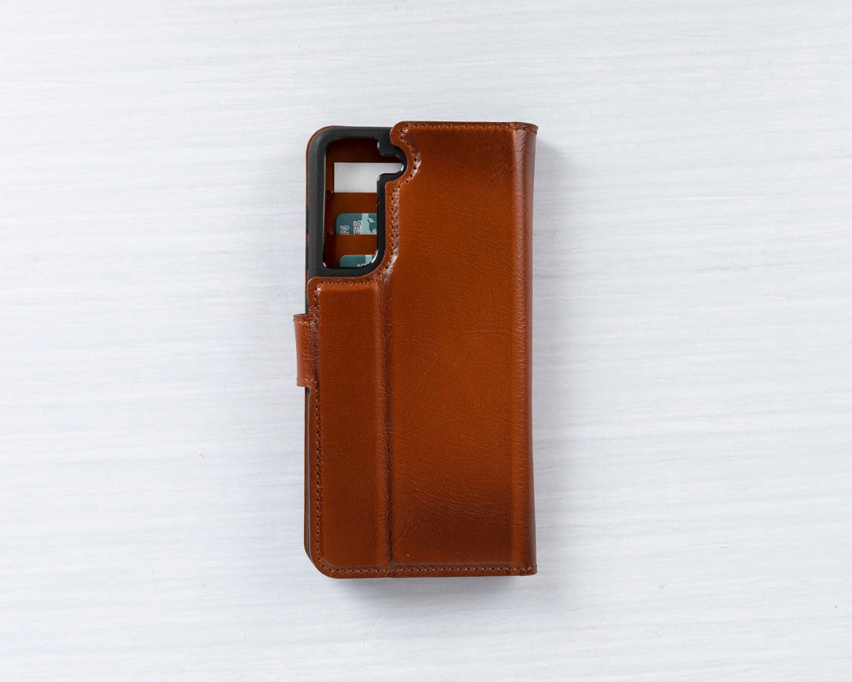 Samsung Galaxy S21 Leather Wallet Case