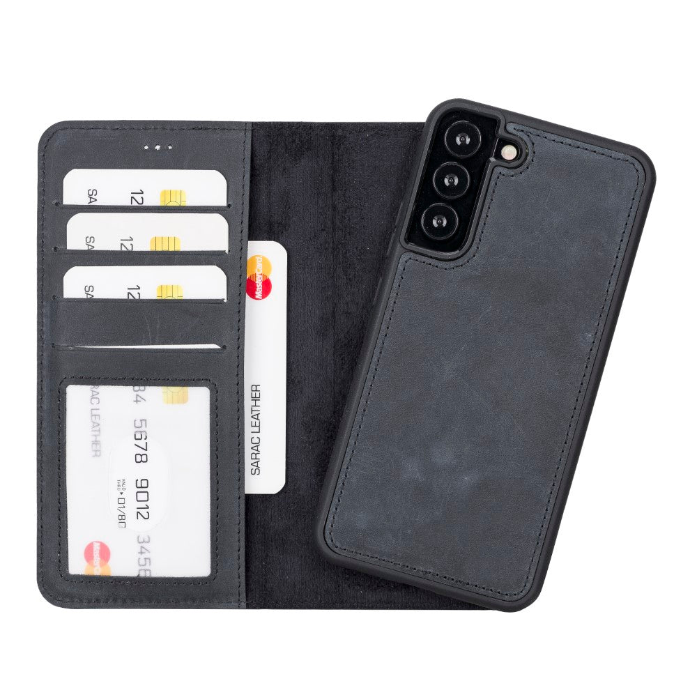 Samsung Galaxy S22 Leather Wallet Case Liluri